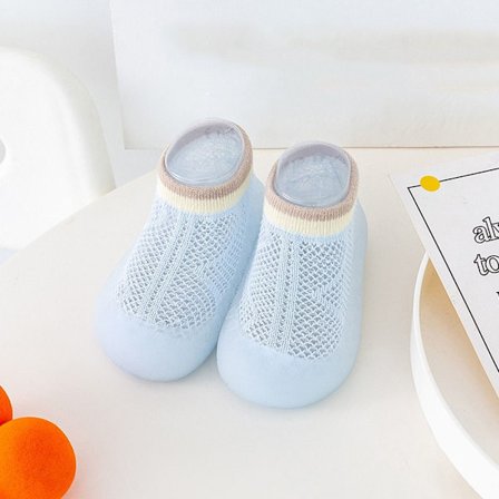 Baby First-sko Nyfødte småbarnssko BLÅ 23