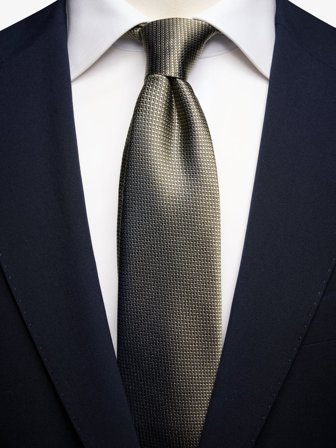 John Henric Men's Grüner Krawattenschal Struktur Size 7,5