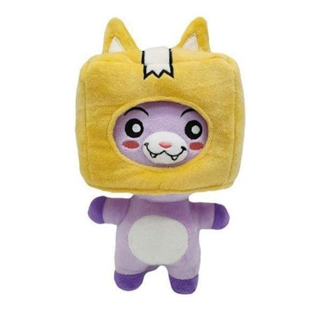 Lankybox Boxy / Foxy / Rocky Myk Plush Dukke Pute Plush Leke - WELLNGS