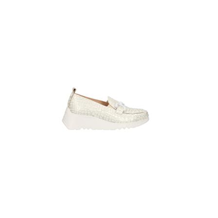 Wonders, Leather moccasins Biały, Kobieta, Rozmiar: 36 EU