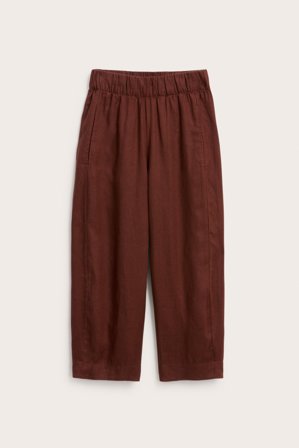 Kappahl | Linbukse barrel fit Vinrød XL | Vinrød