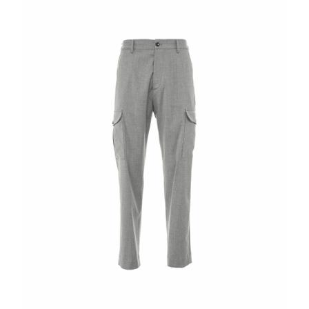 Nine In The Morning Straight Broek , Grijs , Heren , Maat: L