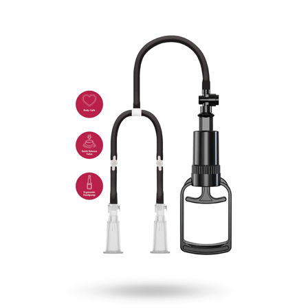 Vacuum Nipple Pleasure Pump - Vuxen.se - Bröstpump, klitorispump, vagina pump
