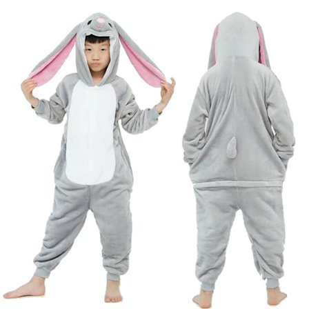 Lasten talvi pehmo pyjamat Lapset Yksisarvinen Stitch Kissa Yöasut Pidä lämpimänä Kigurumi Pojille Tytöille Flanelli Fleece Nukkumisvaatteet