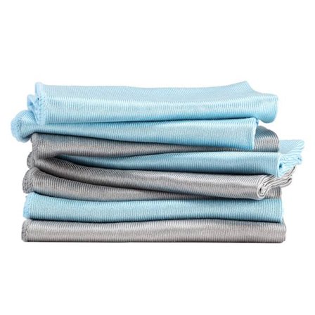 Glasduk - 8 st - 40*40CM - Fönsterduk set - Fönsterputsning - Glasduk bunt - Badrum - Glas - Spegel - Fönster c