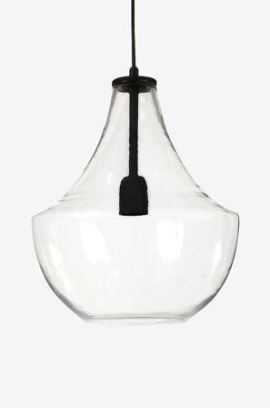 PR Home - Loftlampe Hamilton 30 cm - Sort - Loftpendler - Fra Homeroom