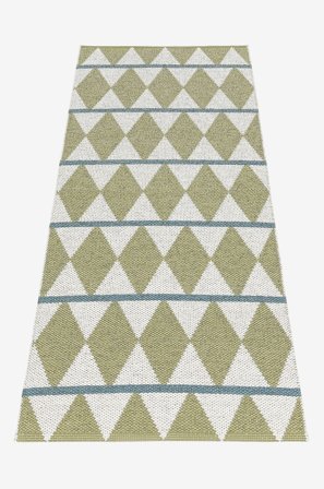 Horredsmattan - Plastmatta Zigge 70x250 cm - Grön - Plastmattor - 70X250 - Från Homeroom