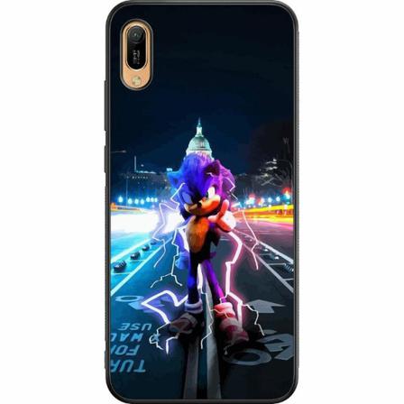 Huawei Y6 (2019) Svart Skal Sonic The Hedgehog