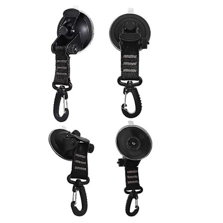 Raskaat imukupit 4 kpl koukkujen kanssa päivitetty autoleirintä kiinnityshihna imukuppi leirintäpeite lisävaruste kiinnityskoukulla vahva teho 