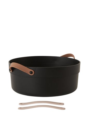 OYOY Living Design Mio Wash Tub - Black - Ø30X12.5CM