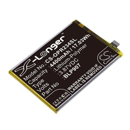 Akku älypuhelin, Matkapuhelin OPPO Reno7 Z 5G:lle, CPH2343