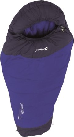 Outwell Convertible Junior Children synthetic sleeping bags Blue OneSize