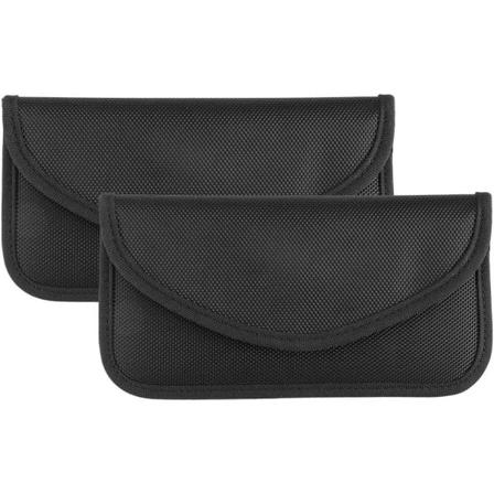 IC-signaalin estävä laukku, 2-pakkauksessa GPS RFID Faraday Bag Shield Cage