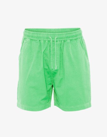 Organic Twill Shorts - Spring Green - S