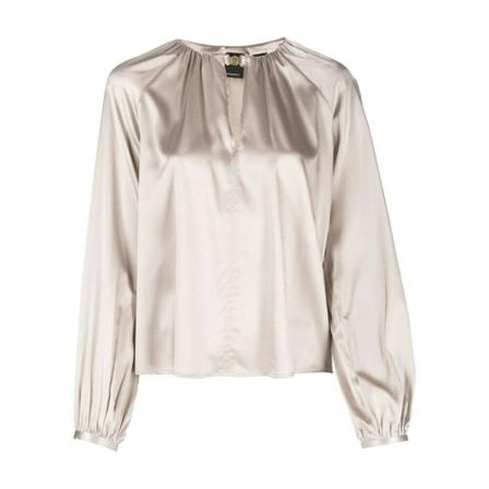 Pinko - Blusar - Grå - Dam - Storlek: Xs, Dam, Storlek: XS