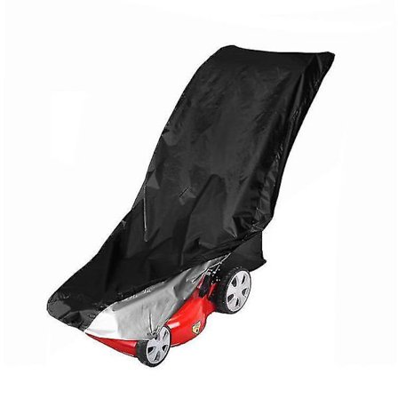 Vedenpitävä ruohonleikkurin suojus, kiristysnyörillä ja säilytyspussilla