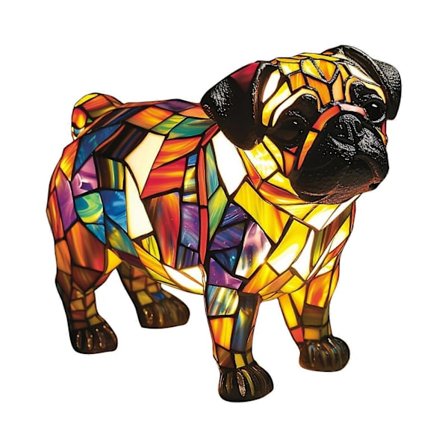 Lamppu - Mäyräkoira Lamppu LED-valo Koriste PUW0516