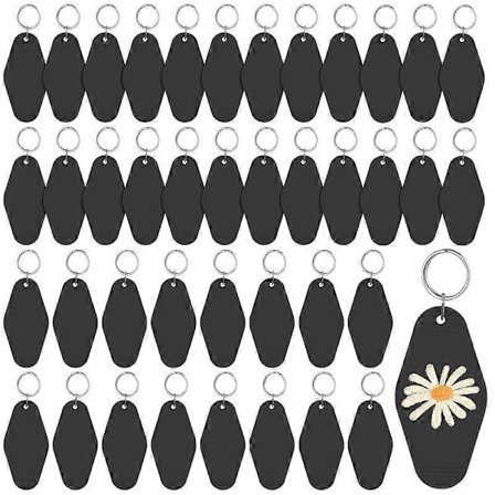 Hotellin Avaimenperä Aihio Avaimenperillä, Muovinen Vinoneliö Motelli Avaimenperä