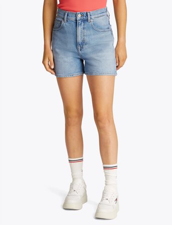 Tommy Jeans Mom Short Bi0112 - Blue - 25