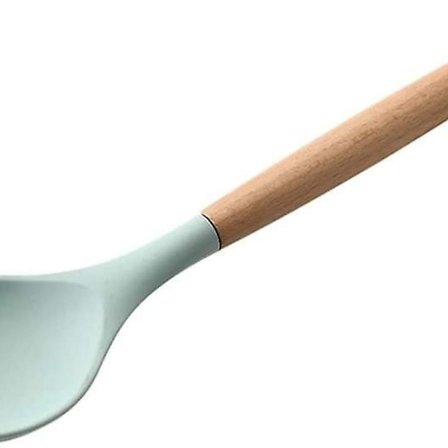 Giftfri silikon kjøkkenskje, matlagingsredskapsett