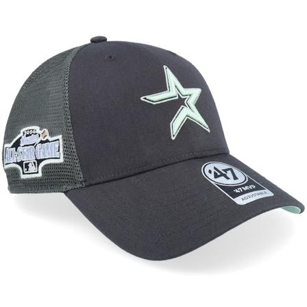 47 Brand - MLB Gris trucker Casquette - Houston Astros Branson Sure Shot Mvp Graphite Trucker @ Hatstore