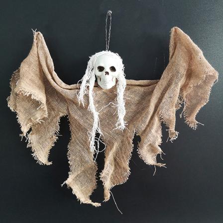 Halloween Hängande Skallehuvud Spöke Haunted House Escape Skräck
