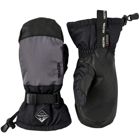 Hestra Gauntlet Czone Jr. Mitt Graphite/Black