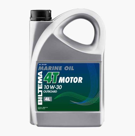 4-takts utombordsolja 10W-30 4 liter - Biltema