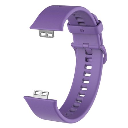 Huawei Watch Fit simple silicone watch band - Purple