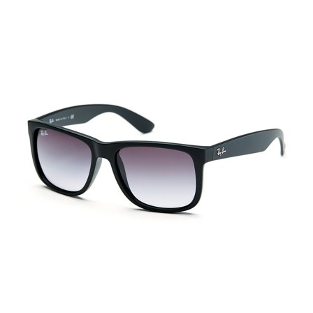 Ray-Ban Justin -Aurinkolasit - Black Wayfarer - Ray-Ban RB4165 601/8G 51