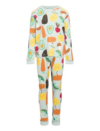 Pajama Cop Veggies Patterned Lindex