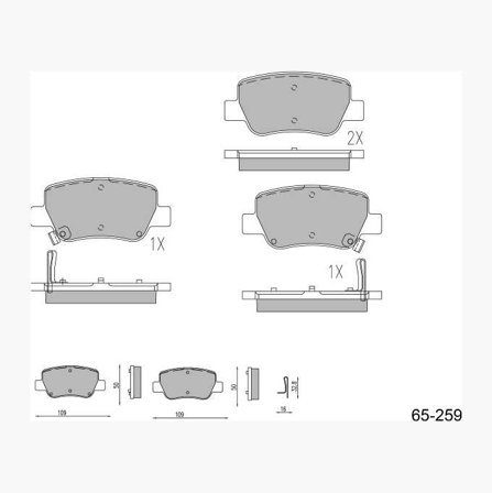 Biltema - Bremseklosser
