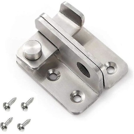 Hængsel Dør Hængeslås Lille Tyverisikring, Rustfrit Stål Hængeslås Toggle Lås Sikkerhedsdør Hængsler, Venstre Åben