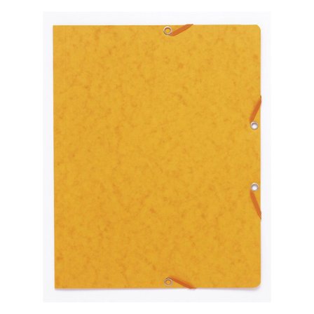 Gummibandsmapp kartong A4 gul - Lyreco - Kontorsmaterial - Mappar och plastfickor - Gummibandsmappar - Kartong