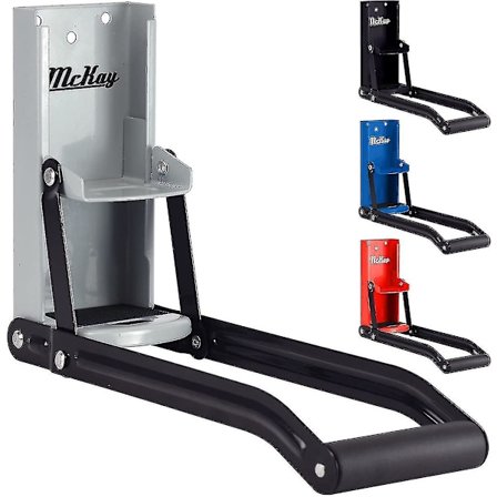 16 Oz. Metallisk Boksknuser, Kraftig Veggmontert Knuser For Aluminium Brus, Soda, Ølbokser Og Flasker For Gjenvinning - GråBY