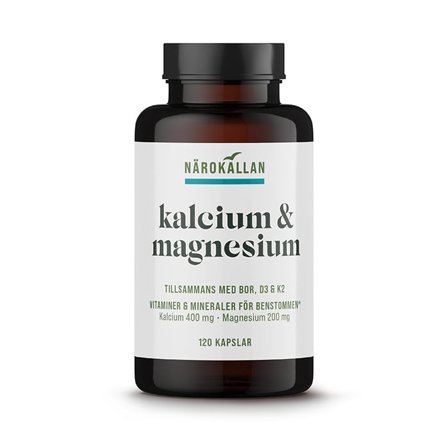 Närokällan Kalcium & Magnesium 120 kapslar