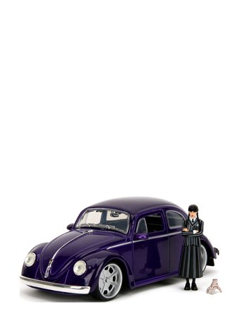 Jada Toys | Jada Toys Wednesday Volkswagen Beetle Car 1:24 | ONE SIZE