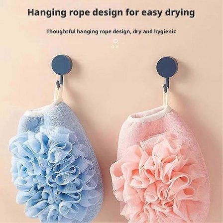 Badehåndklæde med dobbelt funktion