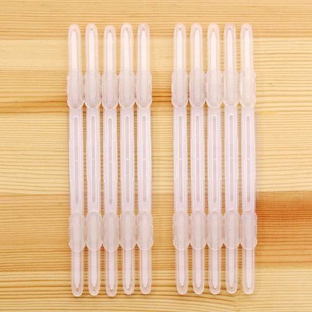 10 kpl Sidontaklipsit Nauha Irtolehtiklipsi COLOR 10 COLOR 10