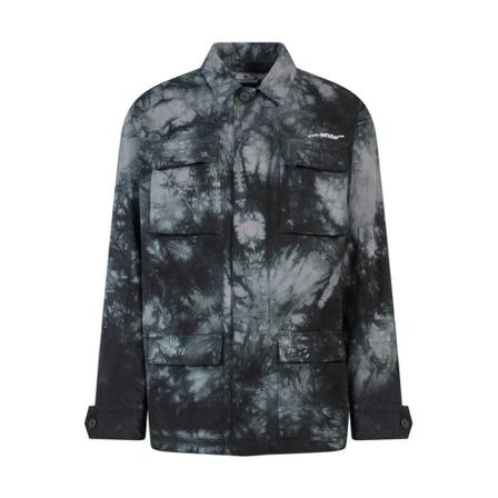Off White, Casual Shirts Grijs, Heren, Maat:S