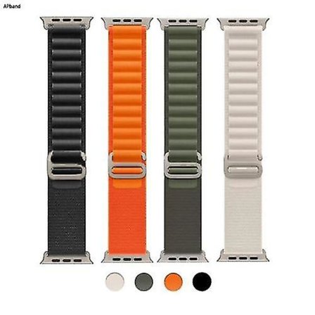Alpine Loop Sport Strap Band Armbånd For Apple Watch Ultra 49mm Series 8 7 6 Se
