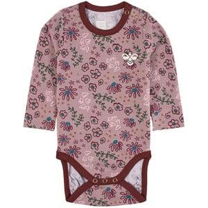Kids - Hummel Pink Crayon Baby Body 4-6 months (68 cm) - All in ones - 4-6 months (68 cm) - Pink - Mädchen