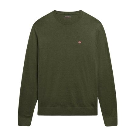 Napapijri Round-neck Strik Grøn, Herre Strik, Størrelse: 2XL
