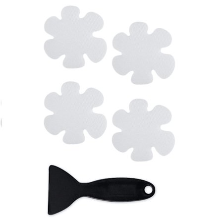 Badekar klistremerker sklisikre, sikkerhetsdusjtrinn selvklebende applikasjon