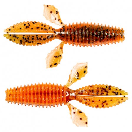 Z-Man TRD Bugz 7cm (6-pack) - Green Pumpkin/Orange