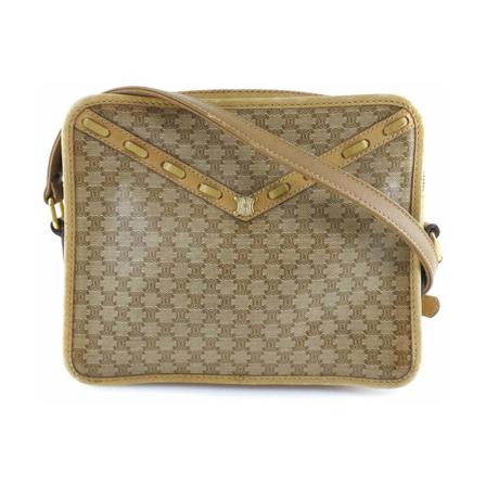 Celine Vintage, Pre-owned Macadam bag Bruin, Dames, Maat:ONE Size
