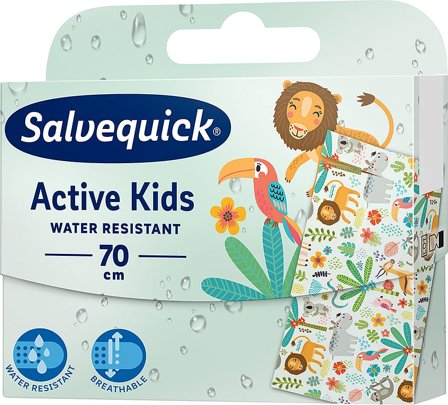 Salvequick Plaster 70 cm, Medicin & Pleje, Sårplastre, Børneplastre