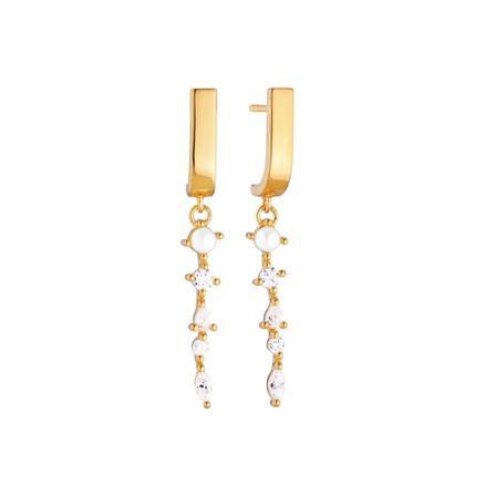 Sif Jakobs, Earrings Adria Pendolo Wit, Dames, Maat:ONE Size