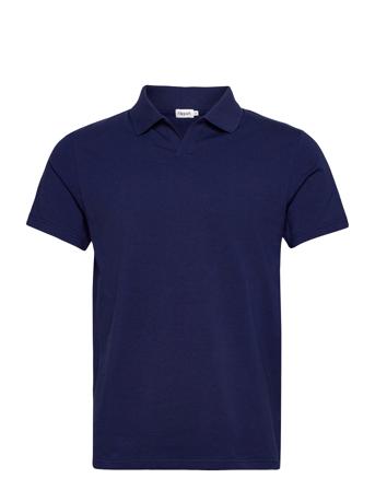 M. Lycra Polo T-Shirt Polos Short-sleeved Blå Filippa K