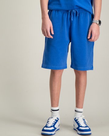 GANT SUNFADED SWEAT SHORTS Blå Shorts Kille - Kids Brand Store
